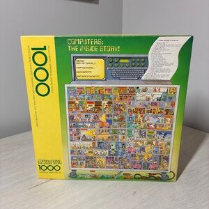 Springbok Computers The Inside Story 1000 Piece Jigsaw Puzzle Vintage 24"x30"